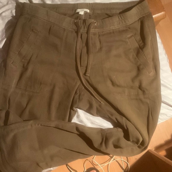 James Perse mens (3) pants. British racing green and extremely comfortable